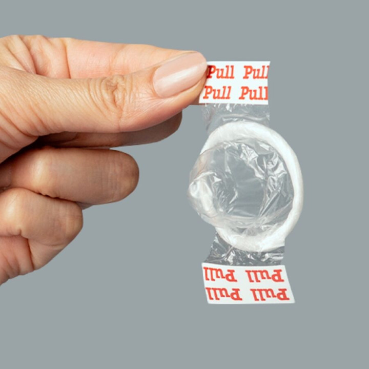 Préservatifs avec Bandes Pull Condoms Sans Latex 3 pcs