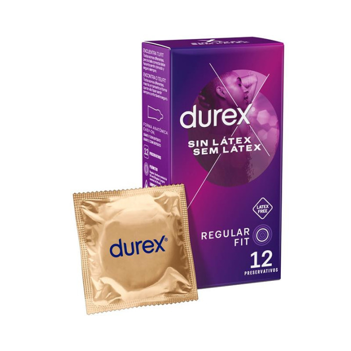 Durex Préservatifs Sans Latex 12 ud