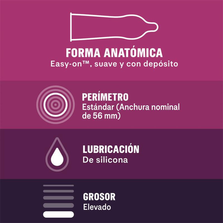 Durex Préservatifs Sans Latex 12 ud