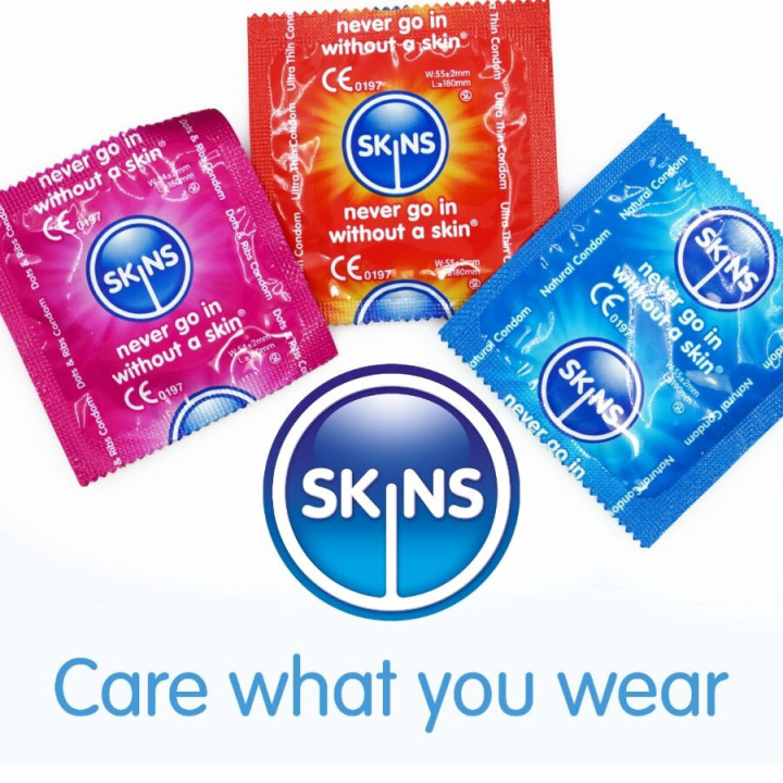 SKINS - PACK DE 8 PRÉSERVATIFS PREMIUM ASSORTIS
