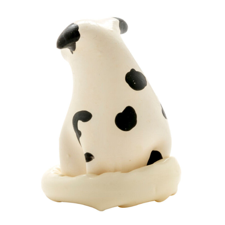 CONDOMERIE - PRÉSERVATIFS FANTAISIE PEINTS À LA MAIN CHIEN DALMATIEN