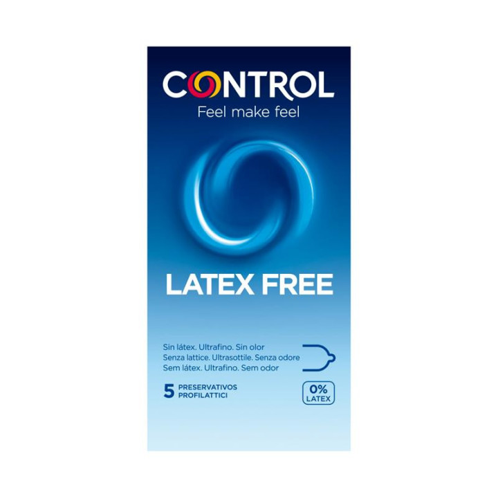 CONTROL - CONDOMS SANS LATEX 5 UNITÉS