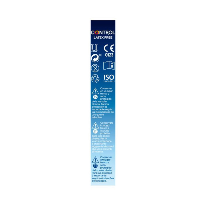 CONTROL - CONDOMS SANS LATEX 5 UNITÉS