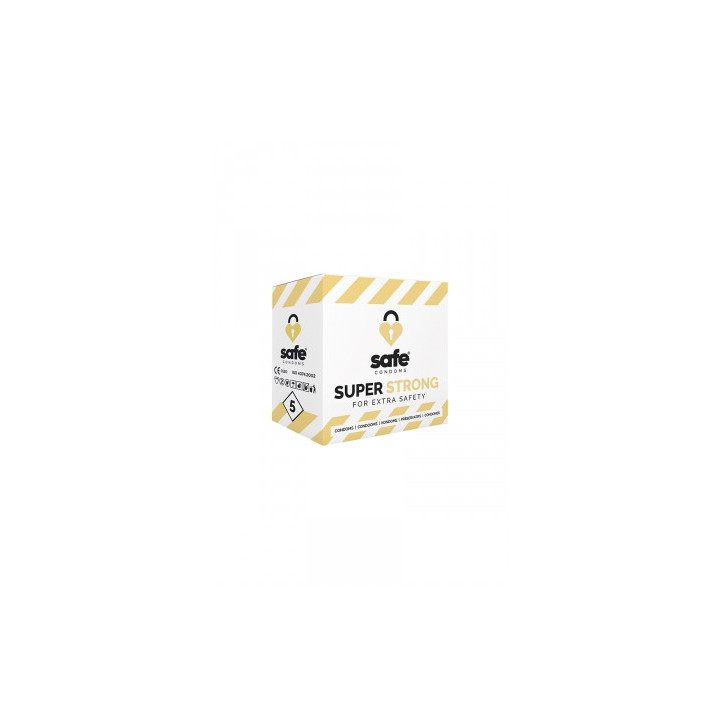 5 préservatifs Safe Super Strong