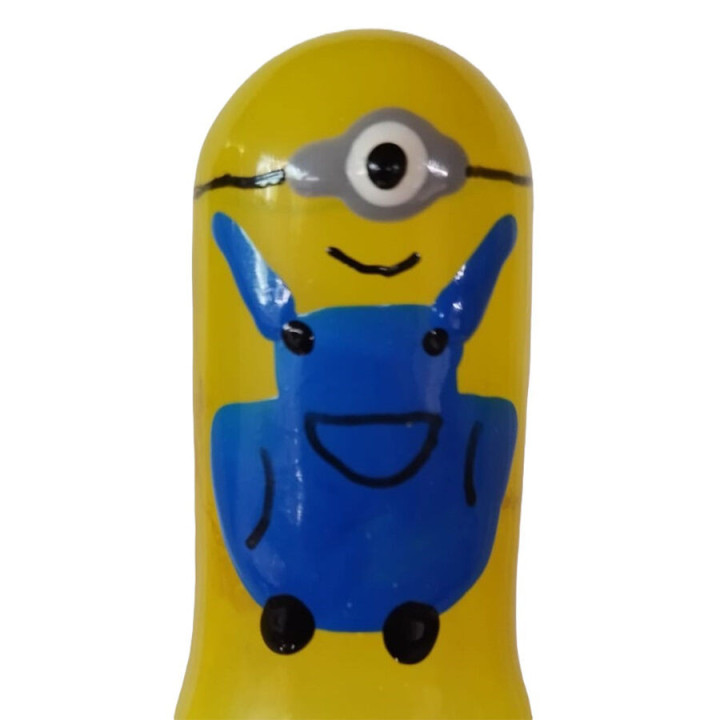 CONDOMERIE - PRÉSERVATIFS FANTAISIE PEINTS À LA MAIN CYCLOPE