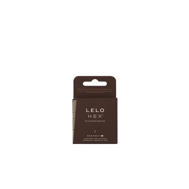 HEX RESPECT XL Préservatifs 3 Pack