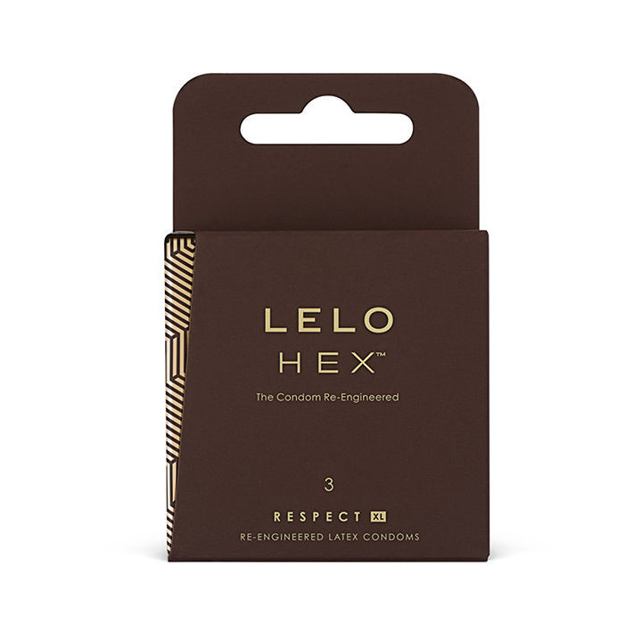 HEX RESPECT XL Préservatifs 3 Pack