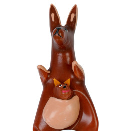 CONDOMERIE - PRÉSERVATIFS FANTAISIE PEINTS À LA MAIN MODÈLE KANGOUROU XL