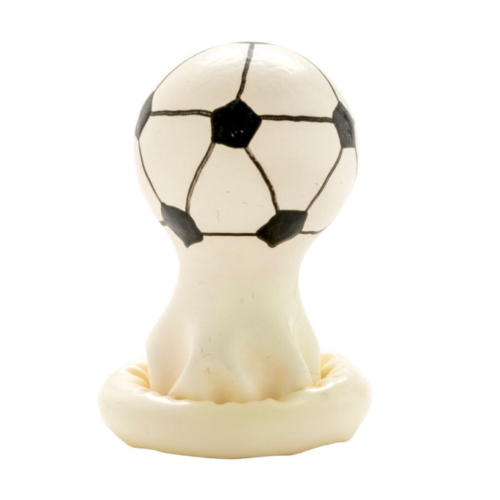 CONDOMERIE - PRÉSERVATIFS FANTAISIE PEINTS À LA MAIN FOOTBALL